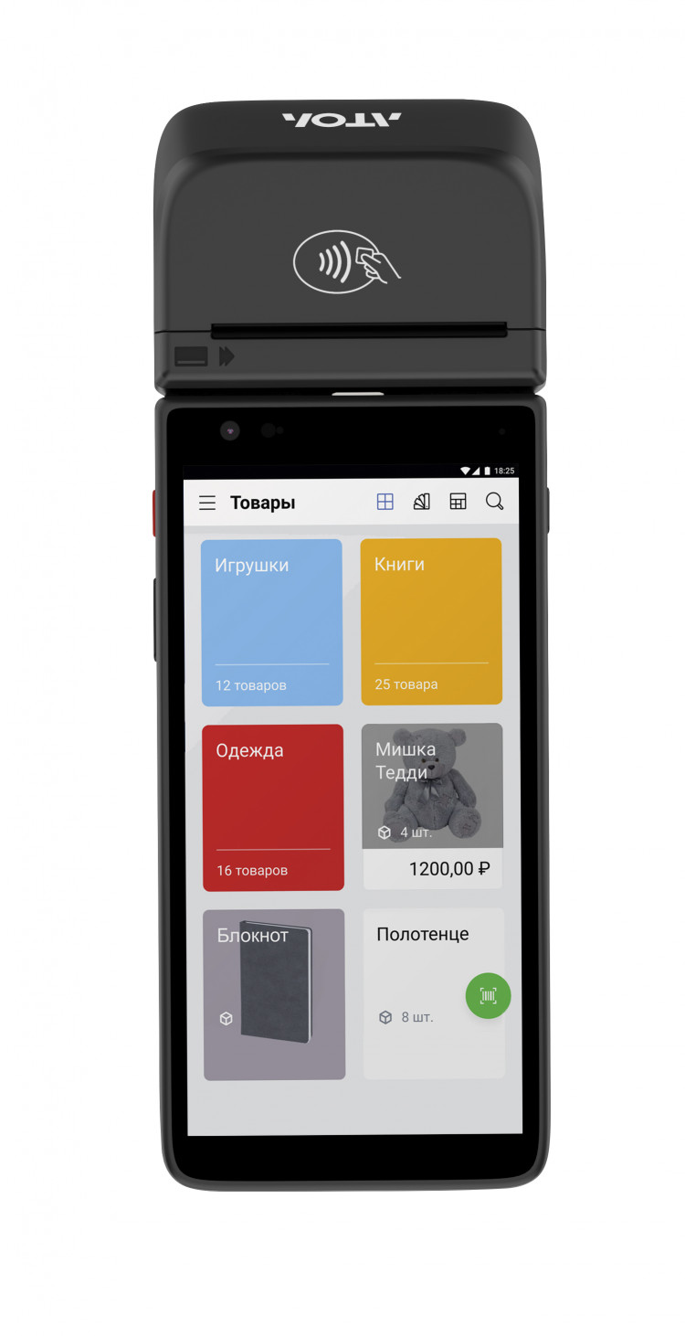 Смарт-терминал АТОЛ СТБ 6 с автоматическим тарифом SIGMA и ИТС (без ФН, 5.0) артикул 63170