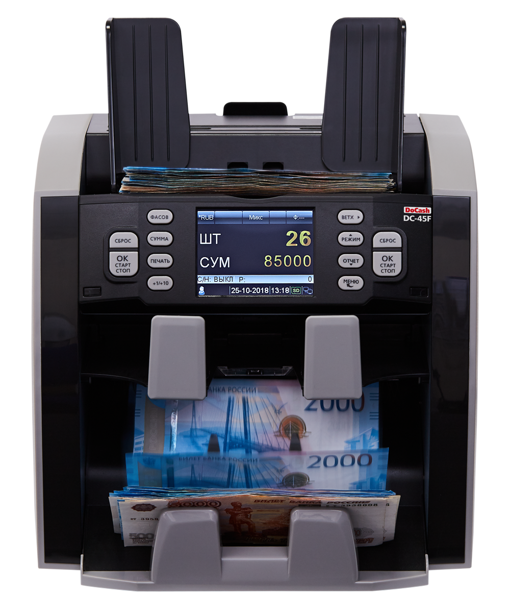 Сортировщик банкнот DoCash DC-45F артикул 14841