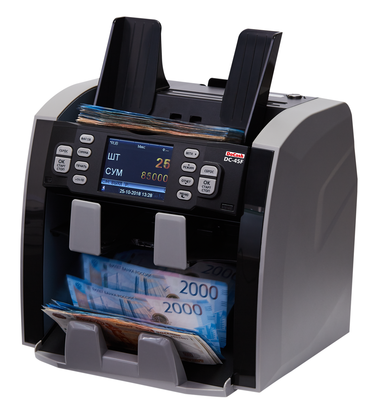 Сортировщик банкнот DoCash DC-45F артикул 14841