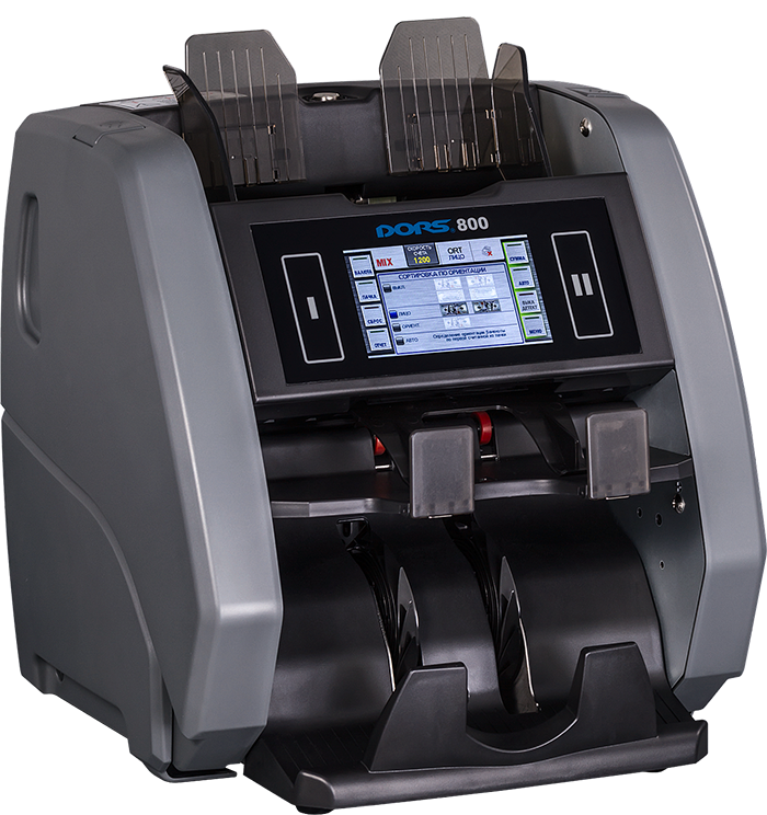 Двухкарманный счетчик банкнот DORS 800 RUB артикул 0021-1290             RUB     