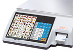 Весы с печатью этикеток CAS CL-3000B артикул J10L32153GCI0501 CL-3000-15B (TCP/IP)