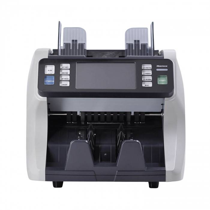 Счетчик банкнот с детектором подлинности MERTECH C-120 DOUBLE CIS MG touch screen артикул 5534