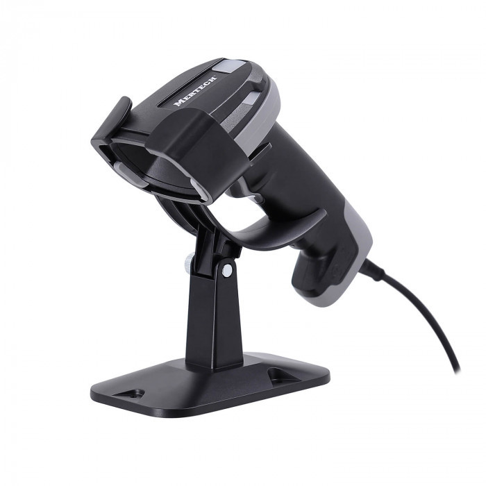 Cканер штрих-кода MERTECH 2410 P2D SUPERLEAD USB Black с подставкой артикул 4871p                  