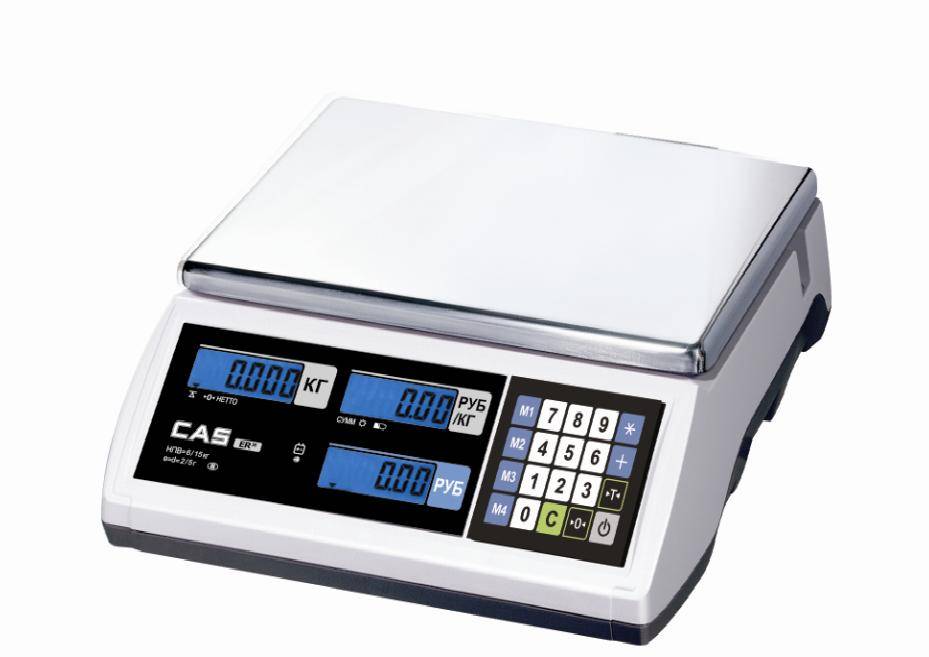 Весы CAS ER JR-15CB 