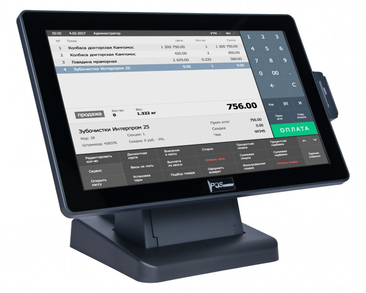 Сенсорный монитор POScenter EVA-156 Pro артикул 3568             Сенсорный монитор POScenter EVA-156 Pro (15, 6