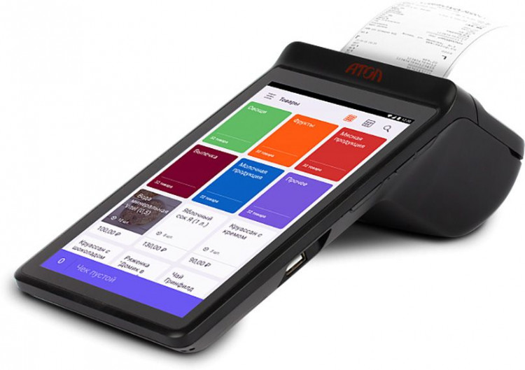 Смарт-терминал АТОЛ Sigma 7 с автоматическим тарифом SIGMA и ИТС ФН 1.2 на 36 мес., 5.0 артикул 55417