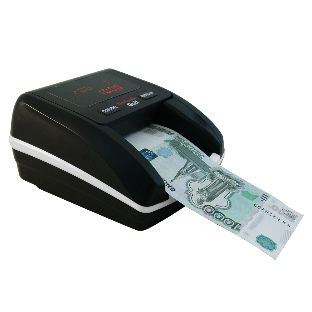Автоматический детектор банкнот DoCash Golf RUB артикул 12953