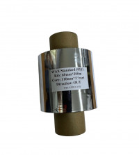 Термо-трансферная лента 60мм*300м Black, Wax, Out, 1" втулка 110 мм