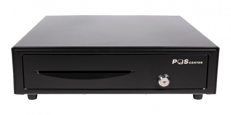 Денежный ящик POScenter 16E черный артикул 3303 распайка для