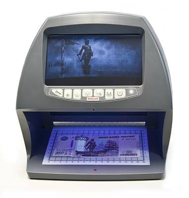 Детектор банкнот DoCash BIG D LED 